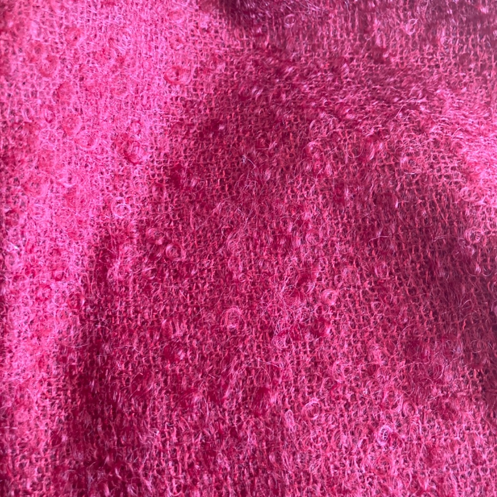Kenneth Cole Burgundy wool and Mohair deess - Picture 12 of 12